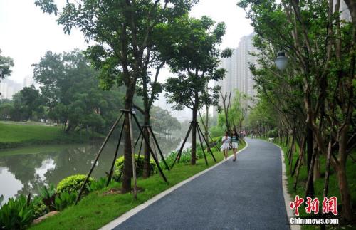 福州曾經(jīng)的垃圾河如今風(fēng)景如畫(huà)